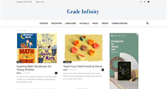 Desktop Screenshot of gradeinfinity.com